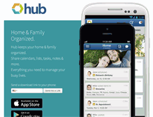 Tablet Screenshot of hubapp.com